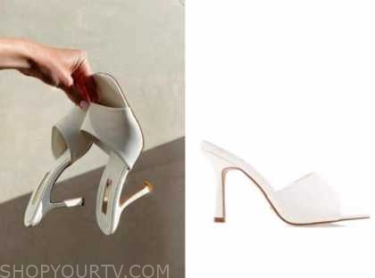 hannah godwin, the bachelor, white mules