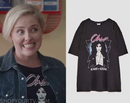 The Heights: Season 2 Episode 17 Cher Band Tee | Shop Your TV