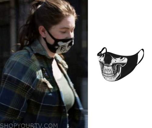 Shameless: Season 11 Episode 1 Debbie's Skull Face Mask | Shop Your TV