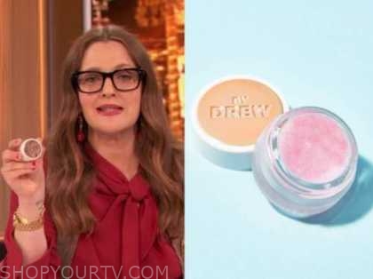 drew barrymore, drew barrymore show, lip scrub