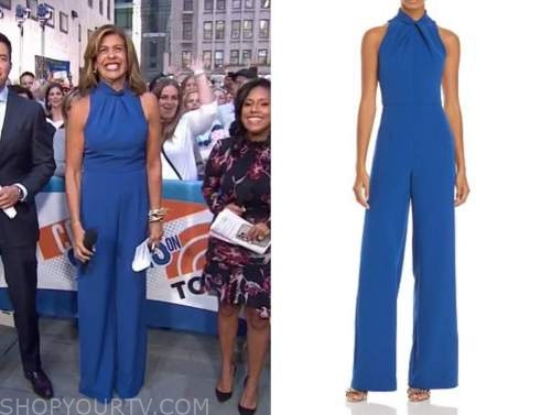 Hoda Kotb, the today show, blue jumpsuit