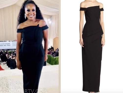 Sheinelle Jones, the today show, black met gala gown
