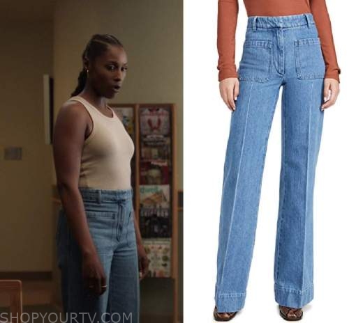 Issa Rae Jeans Insecure: Season 5 Episode 6 Issa's Denim Pocket Front Jeans | Shop Your TV