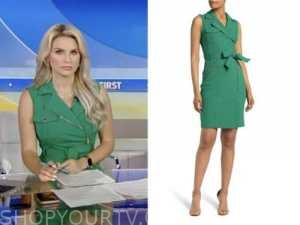 Fox and Friends: May 2022 Ashley Strohmier's Green Moto Sleeveless
