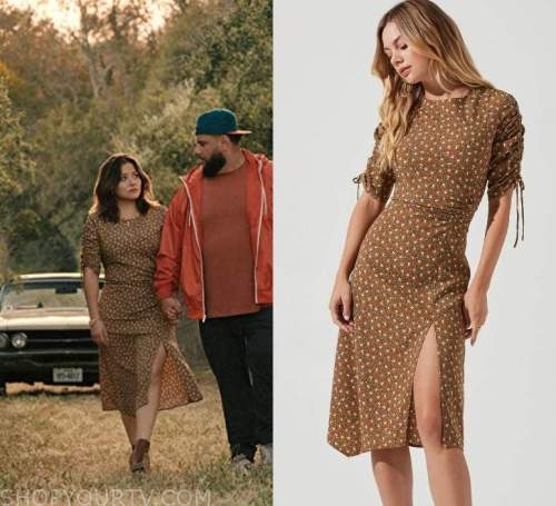Maria Mo Mo: Season 1 Episode 4 Maria's Floral Midi Dress | Shop Your TV