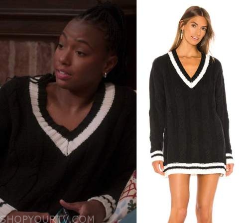 The Sex Lives Of College Girls Season 2 Episode 9 Whitney s V Neck the-sex-lives-of-college-girls-season-2-episode-9-whitney-s-v-neck