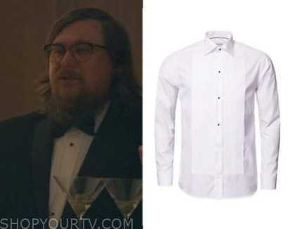 Dead Ringers: Season 1 Episode 3 Pleated Tuxedo Shirt | Shop Your TV