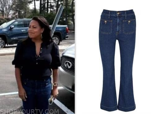 sheinelle jones, the today show, button pocket jeans