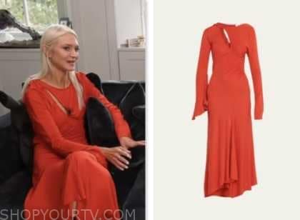 Access Hollywood: October 2023 Zanna Roberts Rassi's Red Cutout Long ...