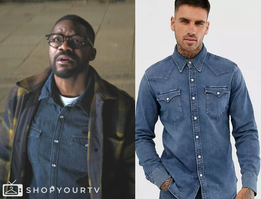 3 Body Problem: Season 1 Episode 1 Saul's Denim Shirt | Shop Your TV