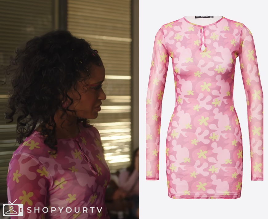 Blood Daisy Rid Blood and Water: Season 4 Episode 1 Daisy Floral Mini Dress | Shop Your TV
