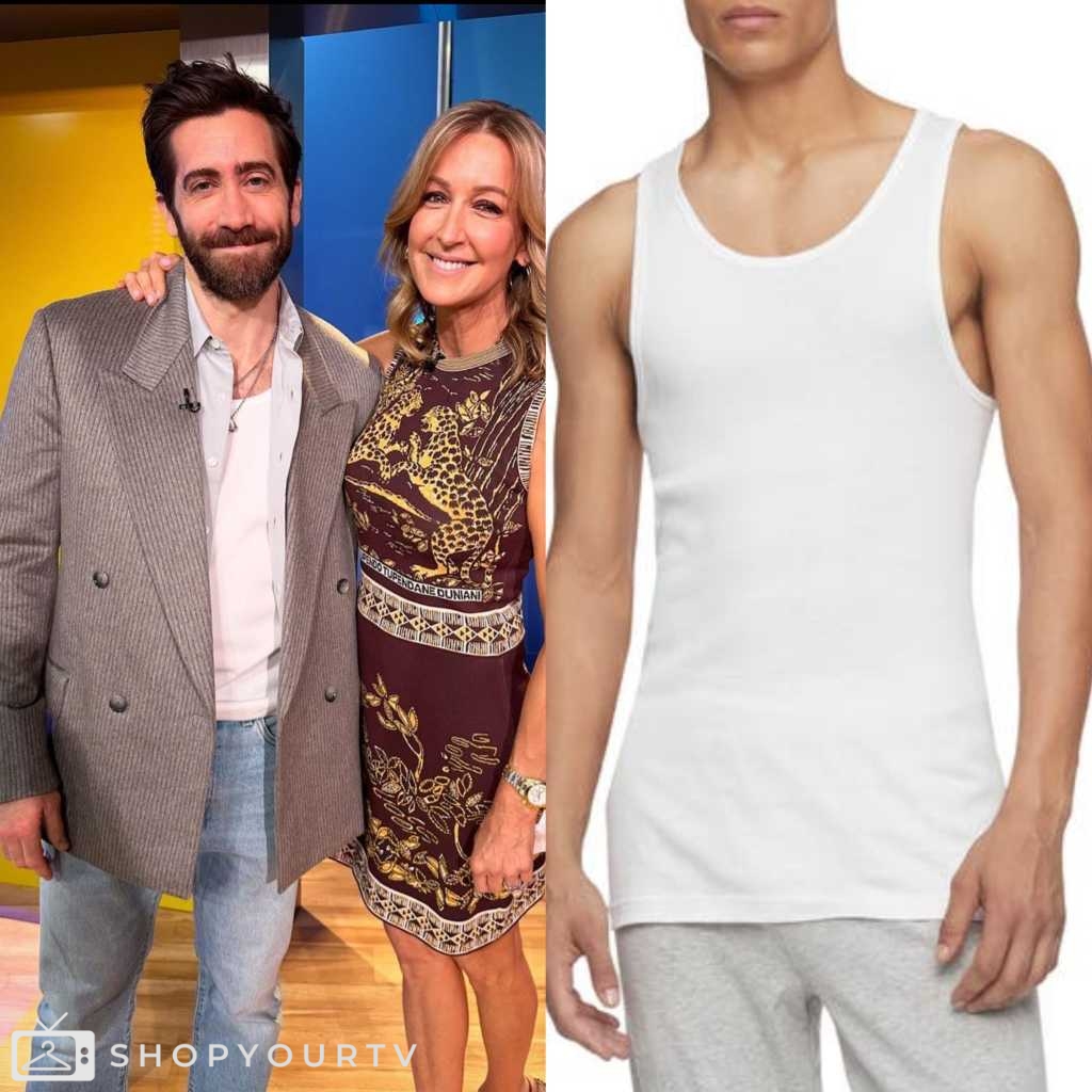 Good Morning America: March 2024 Jake Gyllenhaal’s Tank Top | Shop Your TV