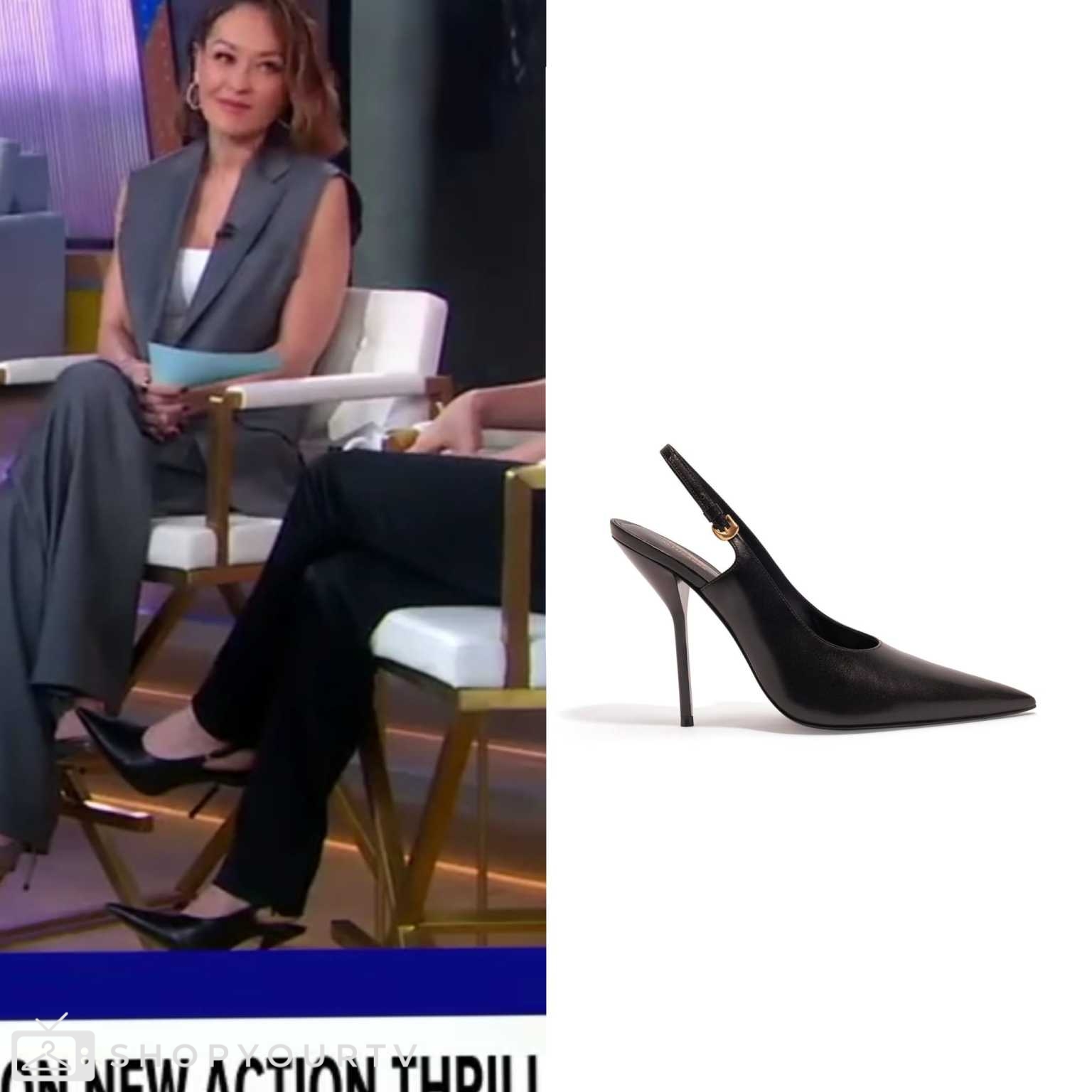 Good Morning America March 2024 Kerry Condon’s Black Pumps Shop Your TV