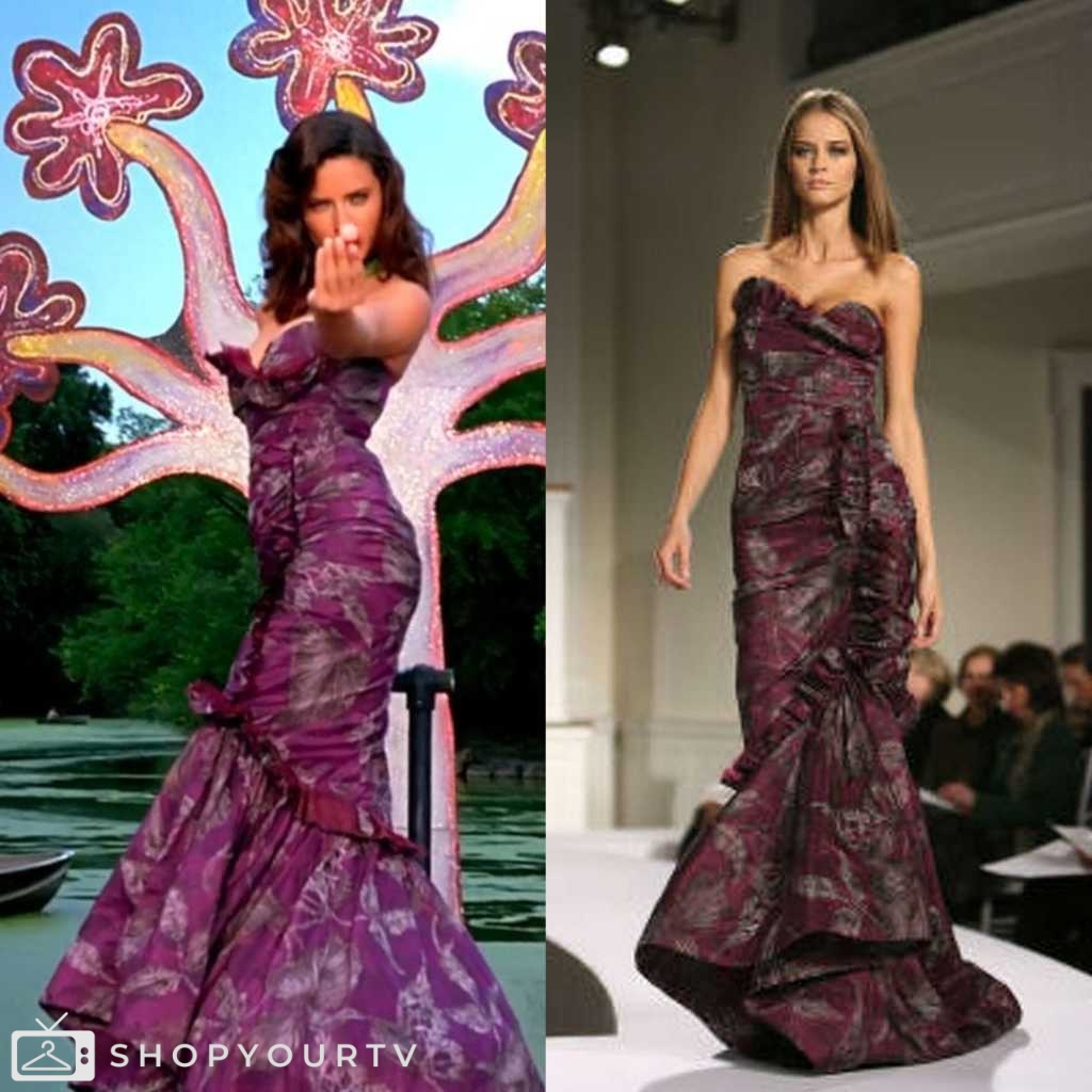 Ugly Betty: Season 3 Episode 6 Adriana Lima's Purple Gown | Shop Your TV