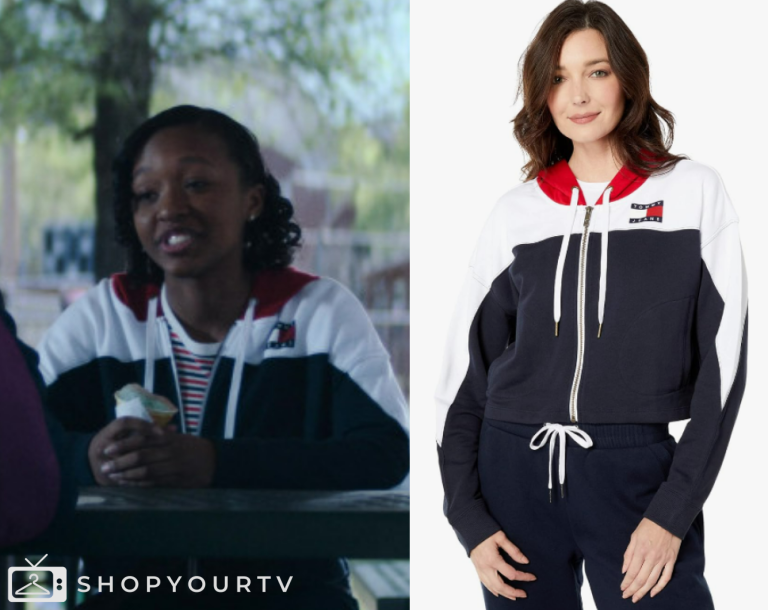 BMF: Season 3 Episode 4 Tommy Hiliger Colorblock Hoodie | Shop Your TV