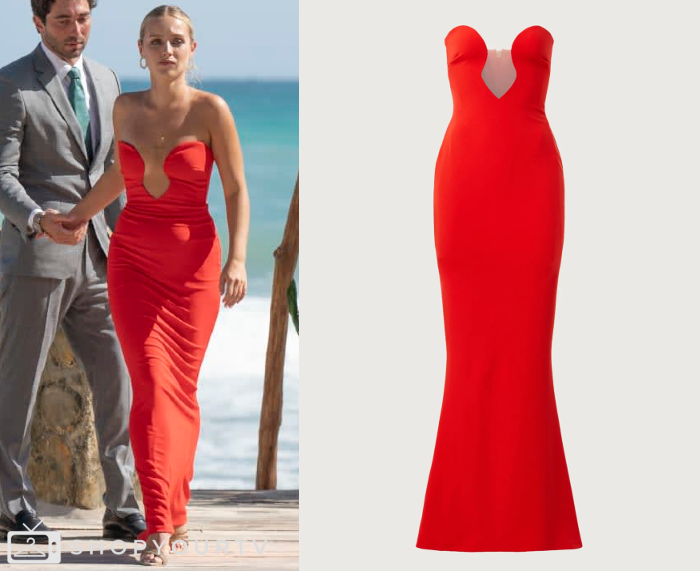 daisy kent red dress almost summertime