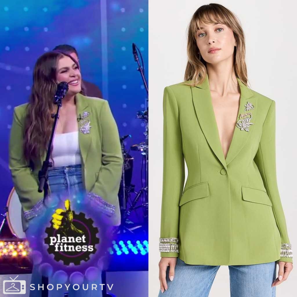 Good Morning America: April 2024 Hillary Scott’s Green Blazer | Shop ...