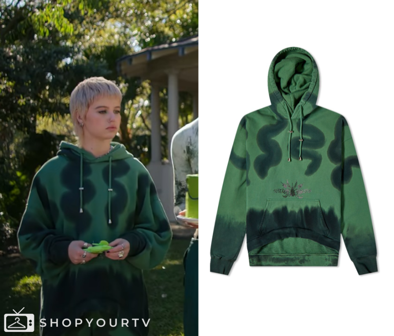 Heartbreak High: Season 2 Episode 5 Darren's Green Tie Dye Top | Shop ...