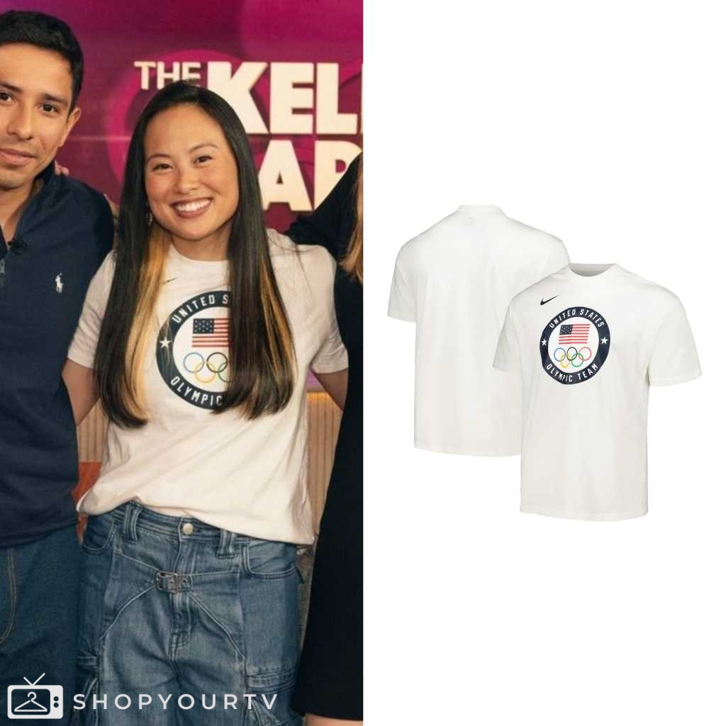 The Kelly Clarkson Show April 2024 Summer Olympics Tshirt Shop Your TV