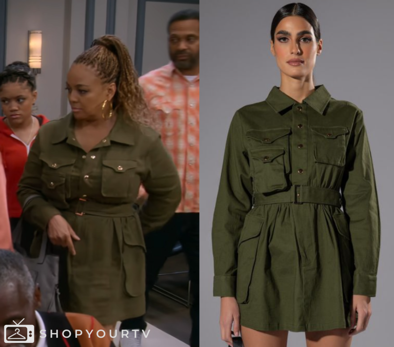 The Upshaws: Season 5 Episode 3 Lucretia's Layered Necklace | Shop Your TV