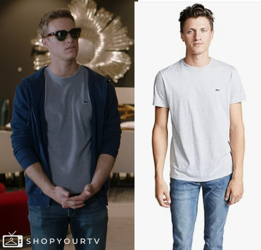 The Baxters: Season 1 Episode 4 Grey Lacoste T Shirt | Shop Your TV
