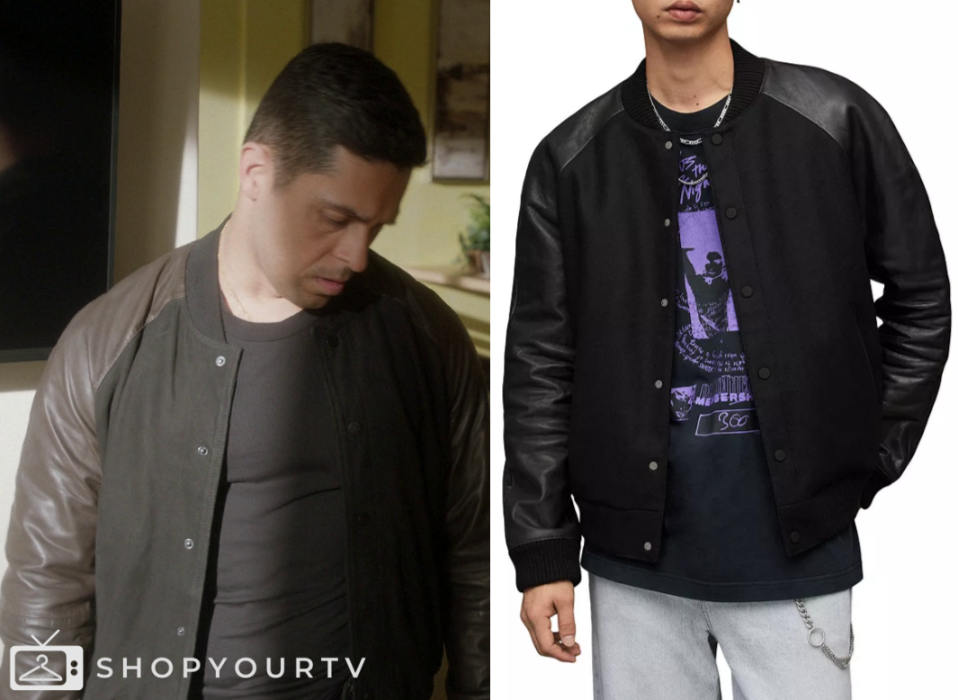 NCIS: Season 21 Episode 7 Nick's Leather Sleeve Bomber Jacket | Shop ...