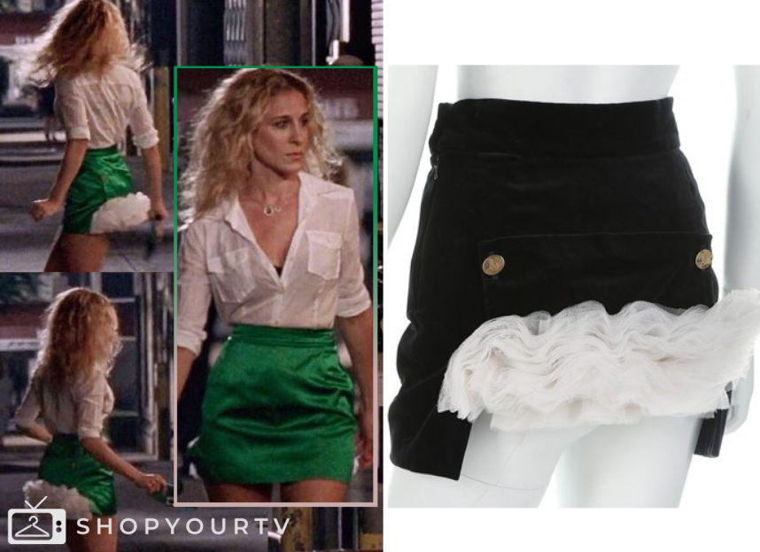 sex and the city 2 carrie's green dress WornOnTV: Carrie's green lace-up dress on And Just Like That | Sarah Jessica Parker