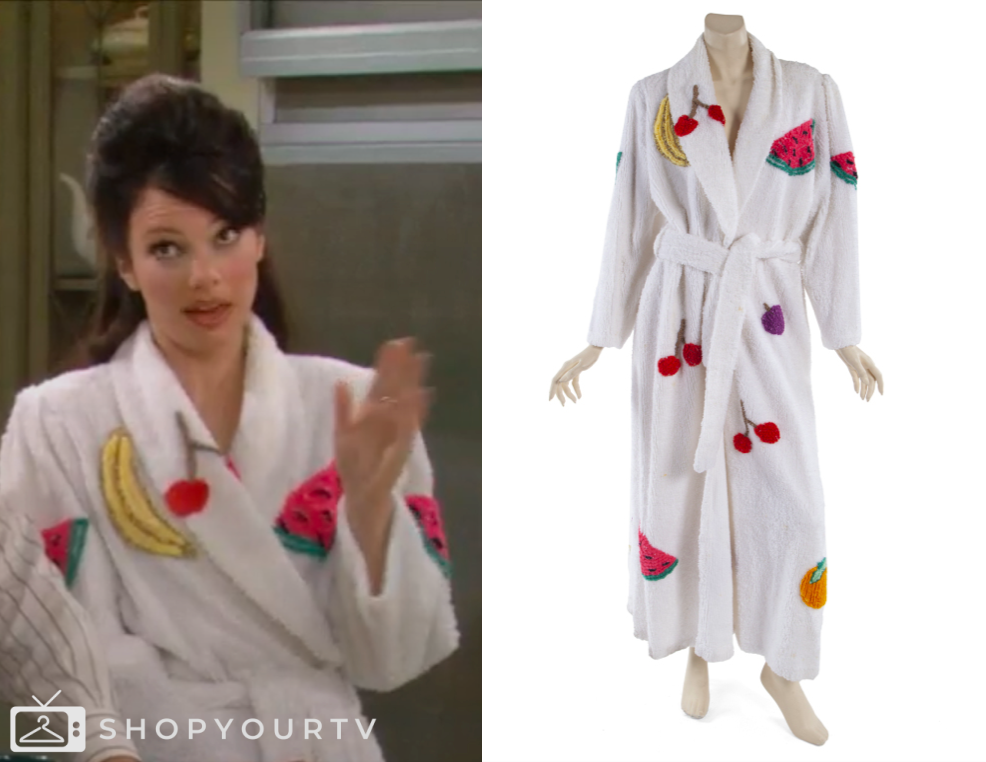 Fran Fine Robe The Nanny: Season 3 Episode 17 Fran's Fruit Robe | Shop Your TV