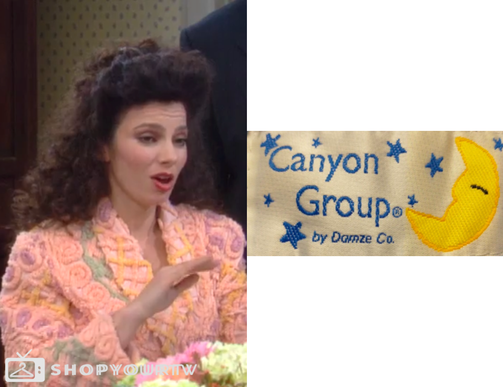 Fran Fine Robe The Nanny: Season 1 Episode 7 Fran’s Pink Robe | Shop Your TV