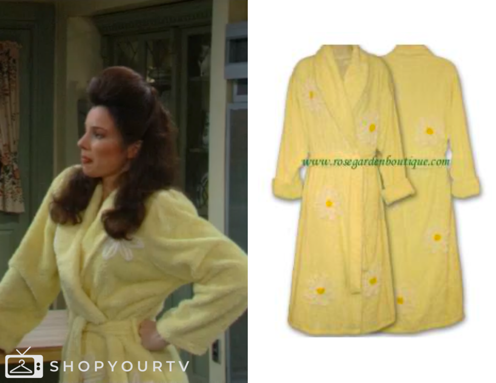 Fran Fine Robe The Nanny: Season 2 Episode 5 Fran’s Yellow Robe with Daisies | Shop ...