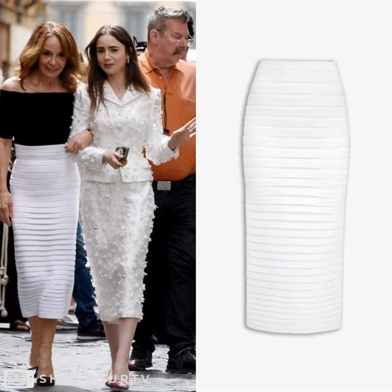 A-View - Emily Skirt - 147 Pale Rose