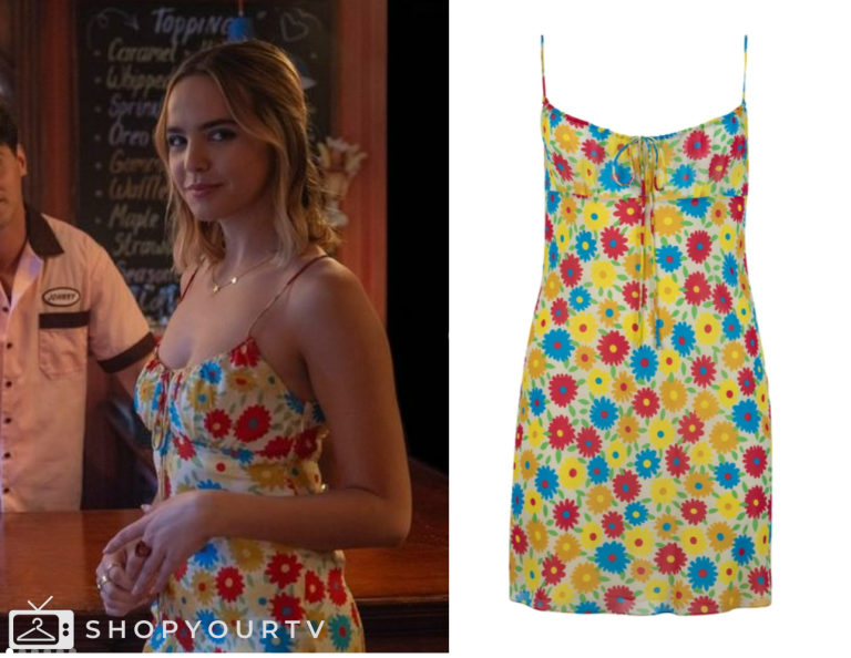 Pretty Little Liars Summer School: Season 2 Imogen's Floral Mini Dress ...