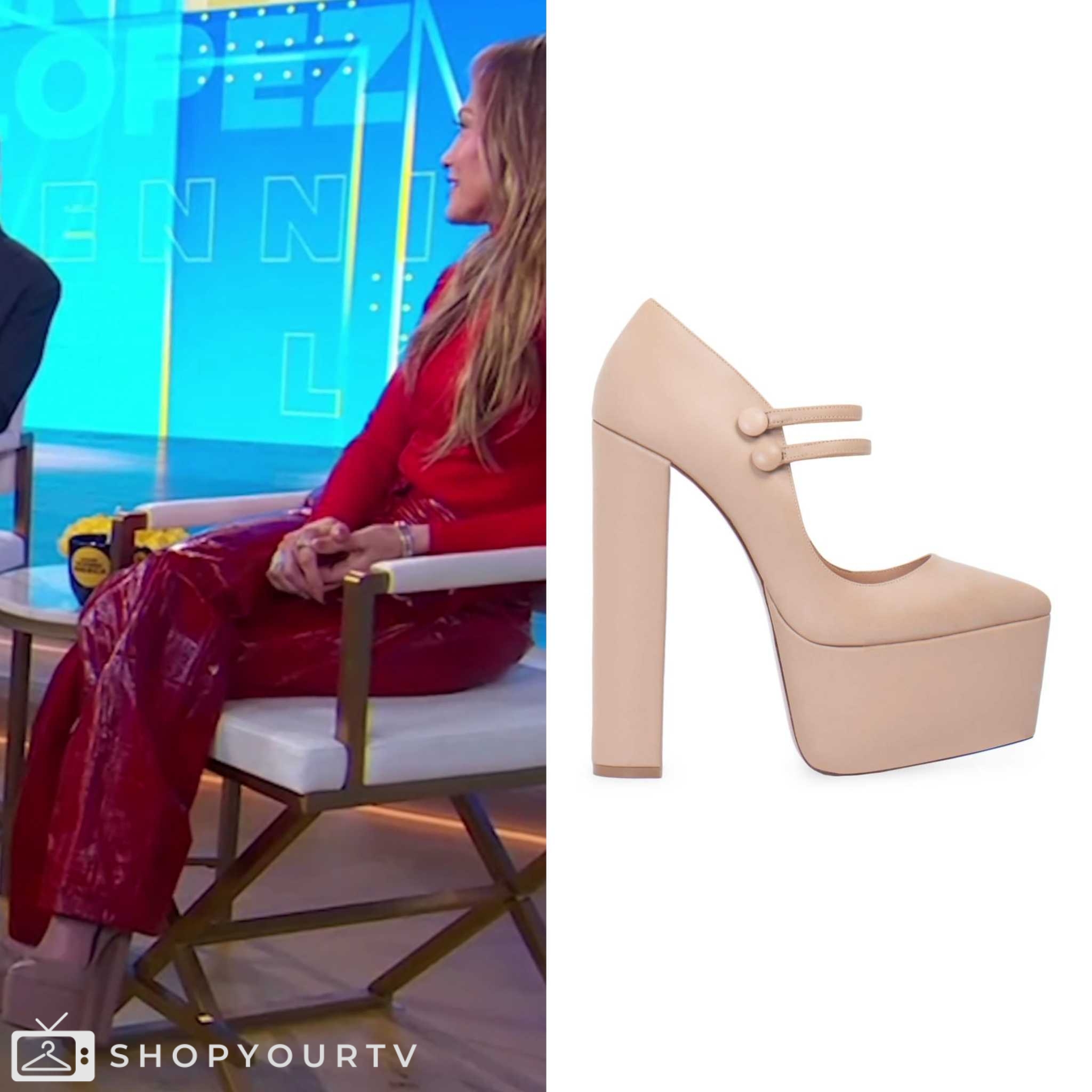 Good Morning America: May 2024 Jennifer Lopez’s Nude Platforms | Shop