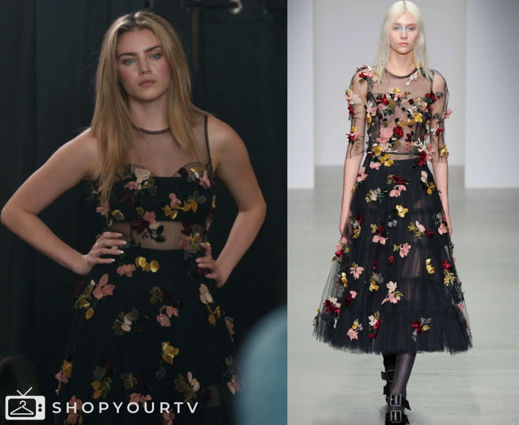 Geek Girl: Season 1 Episode 5 Poppy's Applique Dress | Shop Your TV