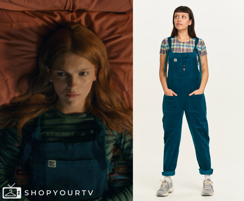 Geek Girl: Season 1 Episode 2 Harriet's Tie Front Overalls | Shop Your TV
