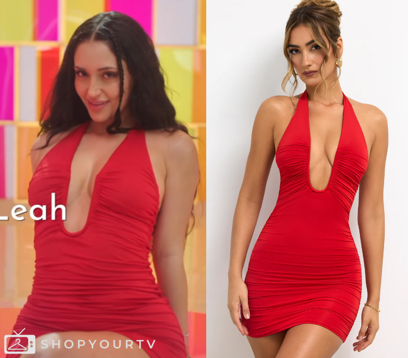 leah love island red dress Leah looks at NYFW Day 4 : r/LoveIslandUSA