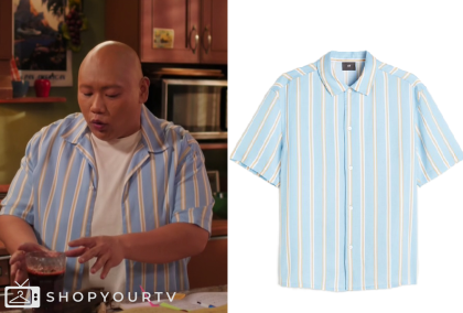Reginald Blue Reginald the Vampire: Season 2 Episode 5 Reginald's Blue Striped Shirt ...