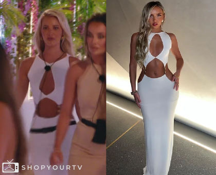 Love Island (UK): Season 11 Episode 25 Grace’s Cut Out Dress