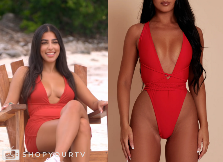 Perfect Match: Season 2 Episode 4 Alara's Red Swimsuit Shop Your TV