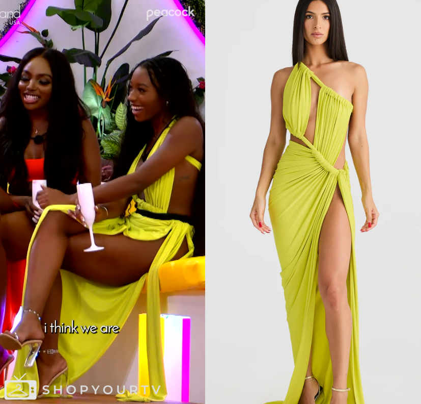 Love Island USA Season 6 Episode 1 Asymmetric Dress Shop Your TV