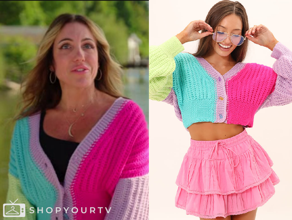 MILF Manor: Season 2 Episode 9 Rebecca's Pastel Colorblock Knit ...