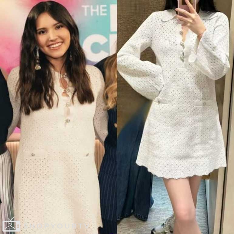 The Kelly Clarkson Show: June 2024 Isabel DeRoy-Olson’s White Mini ...