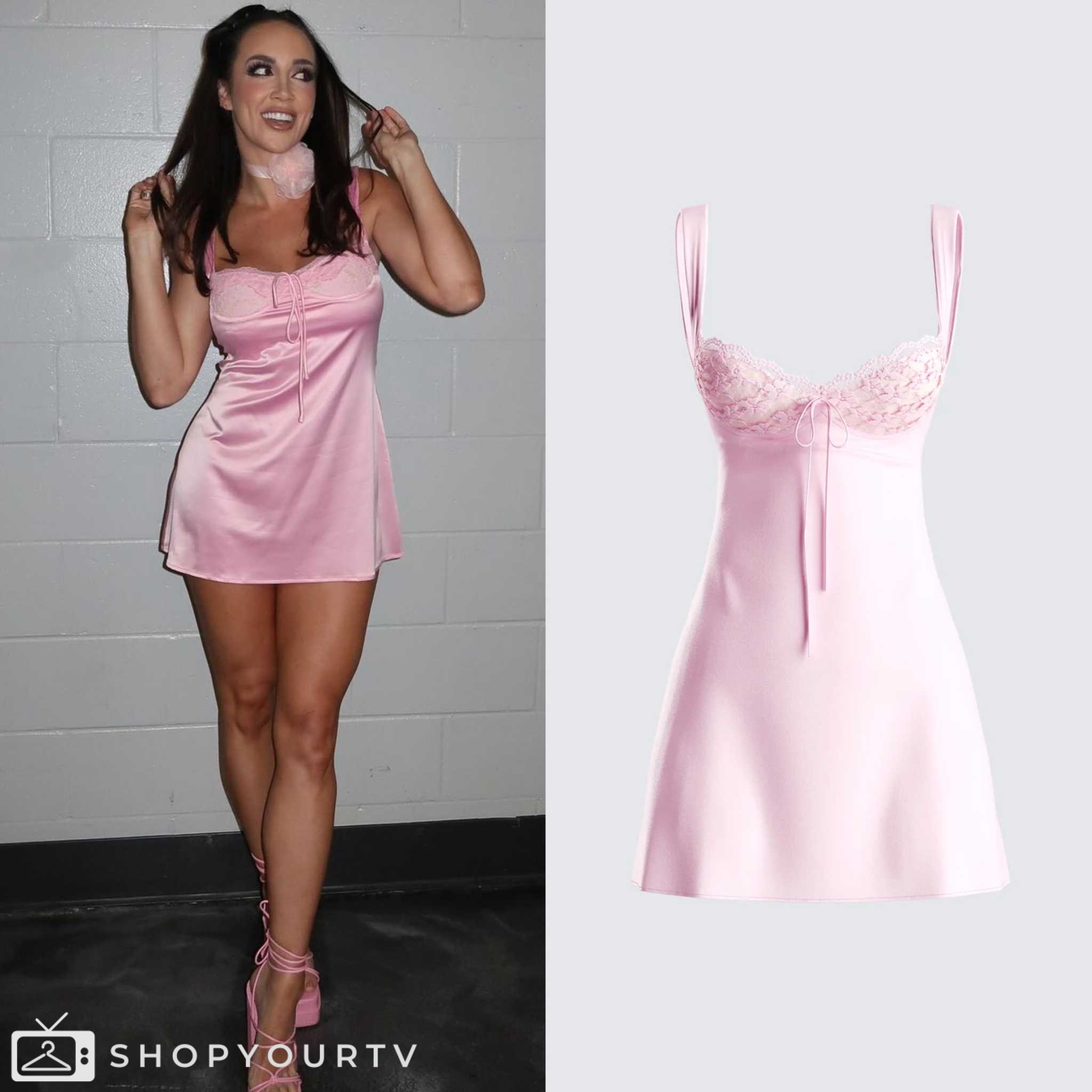 WWE Smackdown May 2024: Chelsea's Pink Mini Dress | Shop Your TV