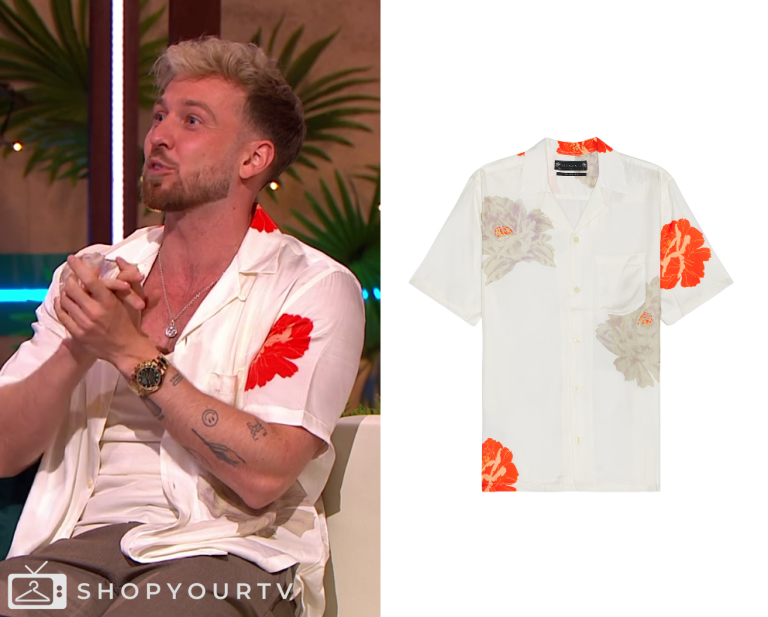 Love Island Aftersun Season 11 Episode 4 Sam's Short Sleeve Shirt