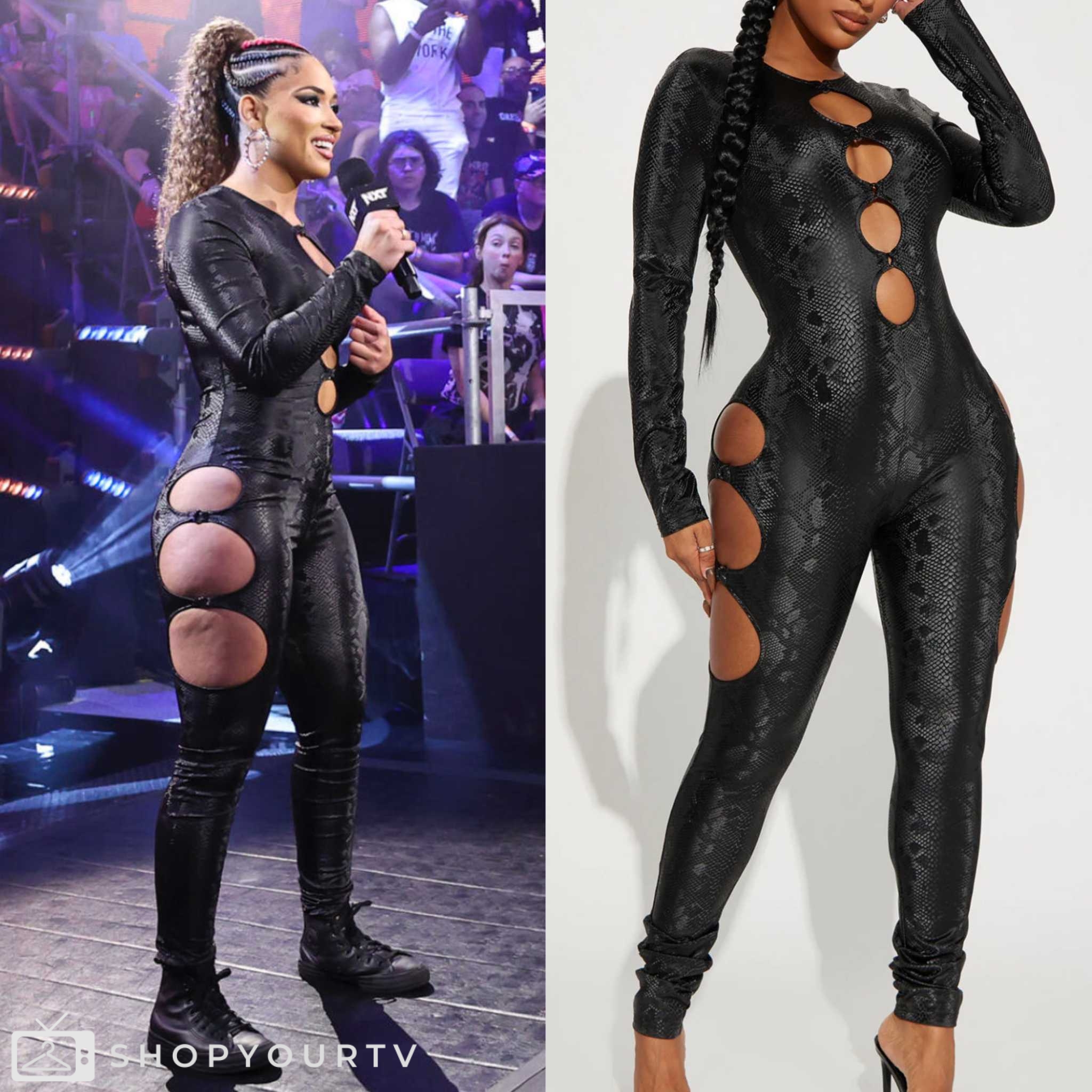WWE NXT June 2024: Lola's Cut Out Jumpsuit | Shop Your TV
