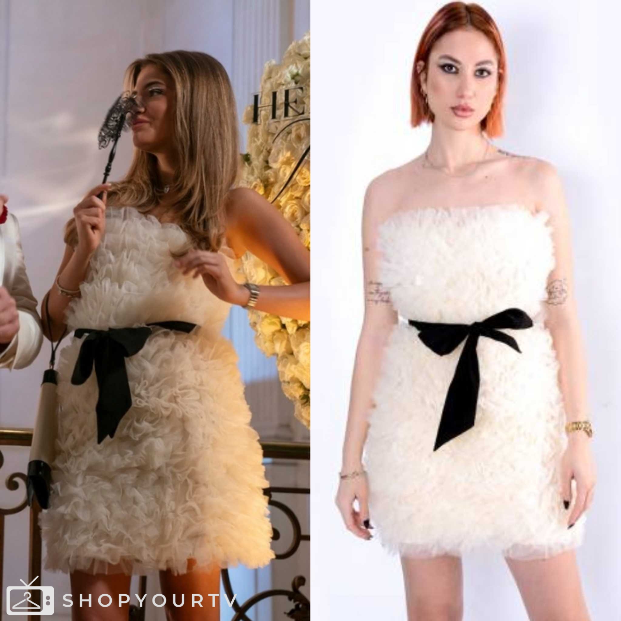 Emily in Paris White Maxi Dress