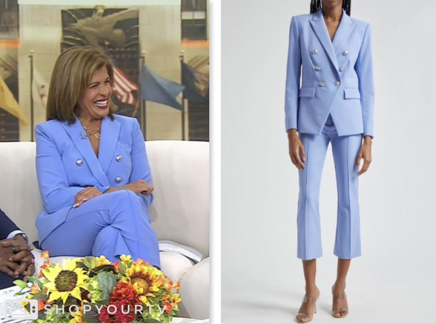 The Today Show: July 2024 Hoda Kotb's Blue Pants | Shop Your TV