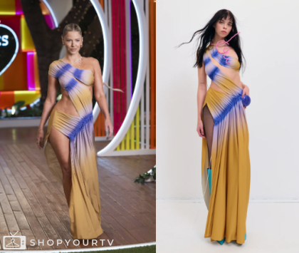 Love Island USA Season 6 Episode 32 Ariana s Cut Out Dye Dress Shop Your TV