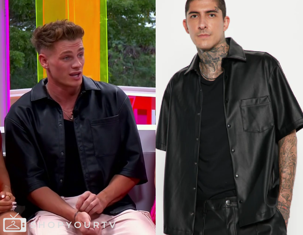 Love Island USA Aftersun: Season 1 Episode 5 Callum's Short Sleeve ...