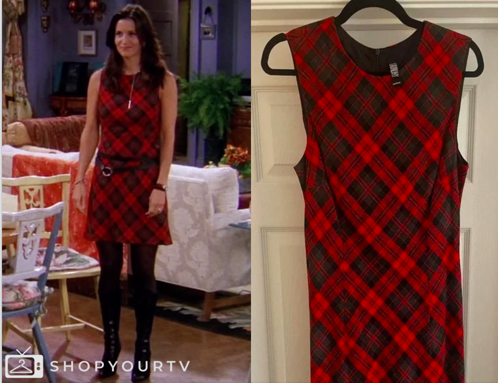 monica in red dress friends Monica season 6 red hair, red dress appreciation post. She looks so damn fine. : r/howyoudoin
